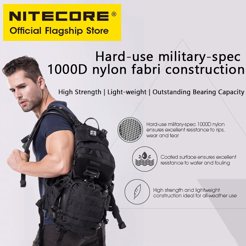 NITECORE BP20 20L Travel Backp - Rucksack Military Style ulasan dan harga