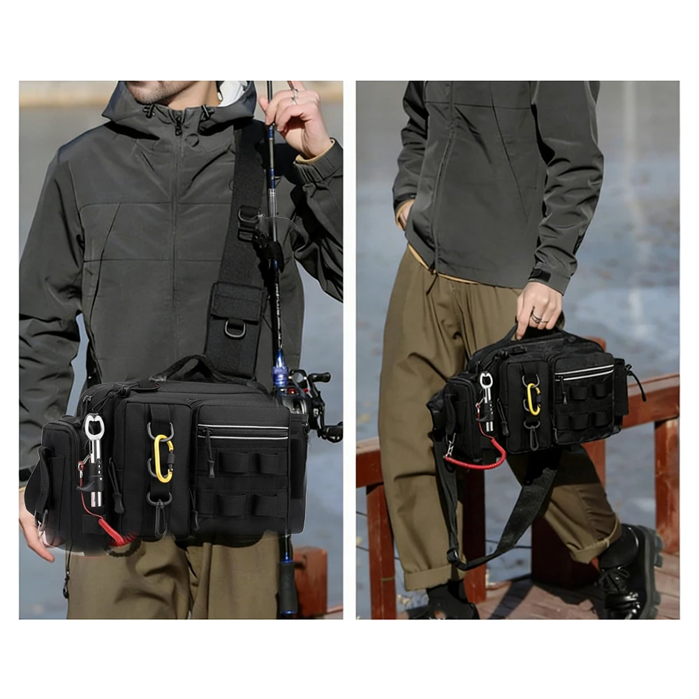 Fishing Backpack with Rod Hold - Hiking Backpack Waterproof ulasan dan harga