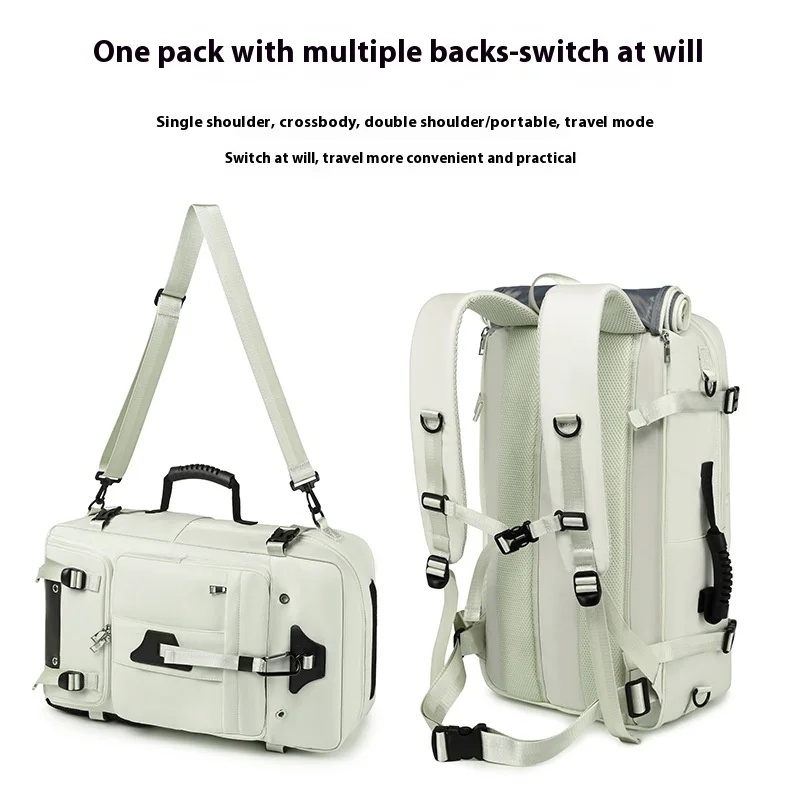 55L Expandable Travel Backpack - Laptop Backpack 15.6 ulasan dan harga