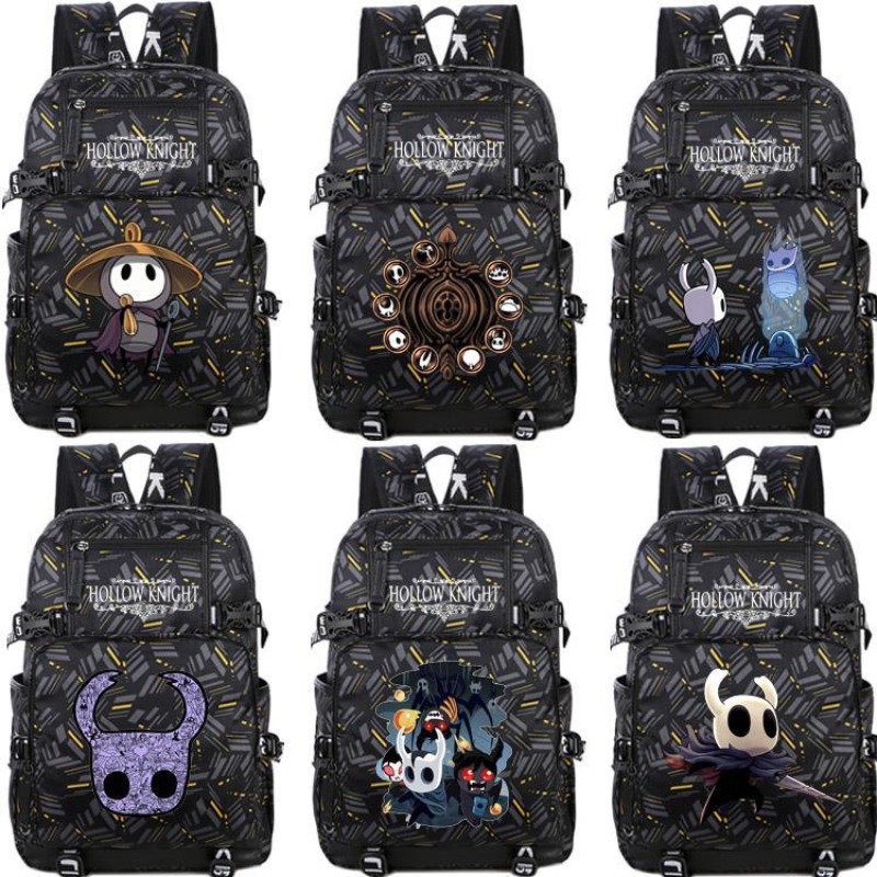 Hollow Knight Backpack Anime C - School Backpack Teen ulasan dan harga