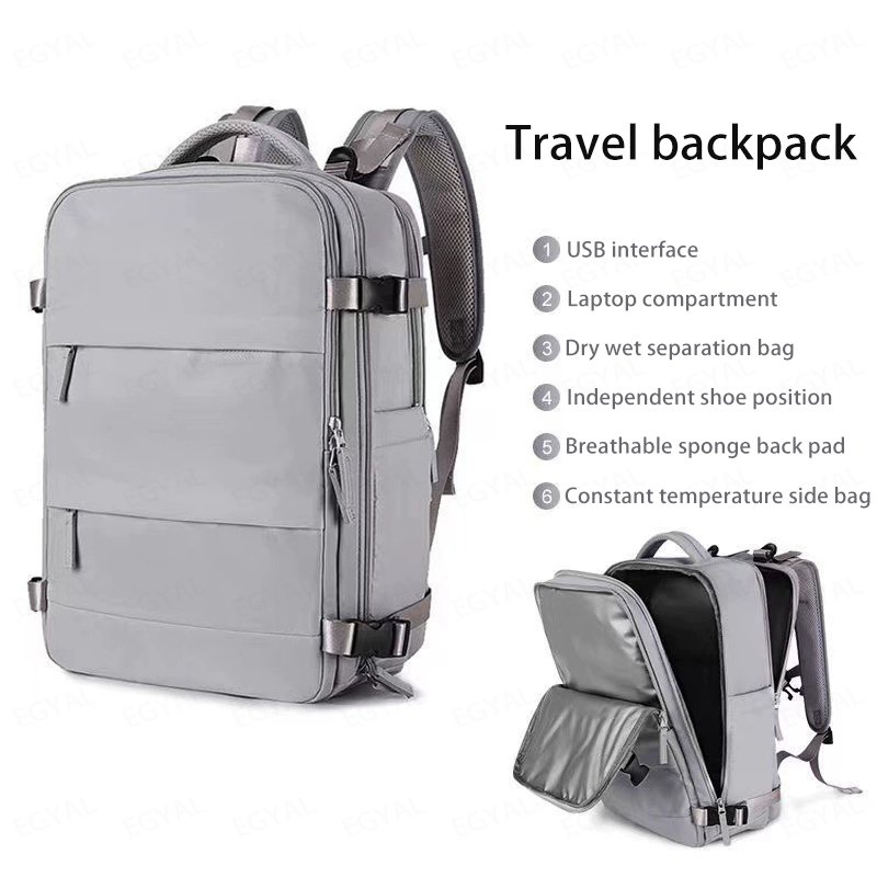 Business Backpack with USB cha - Laptop Backpack 15.6 ulasan dan harga