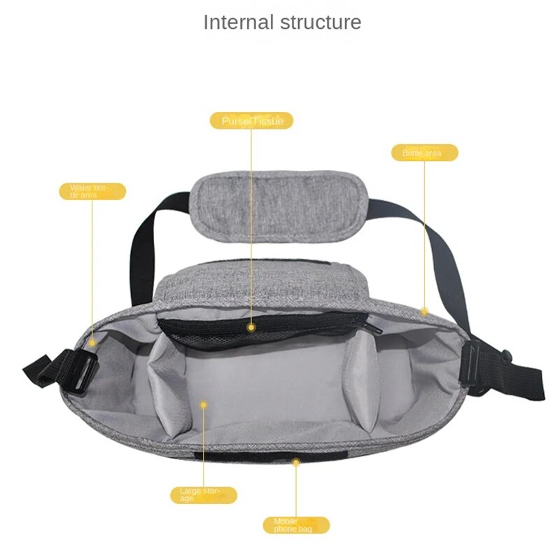 Baby Stroller Hanging Bags Mom - Backpack Diaper Bag ulasan dan harga