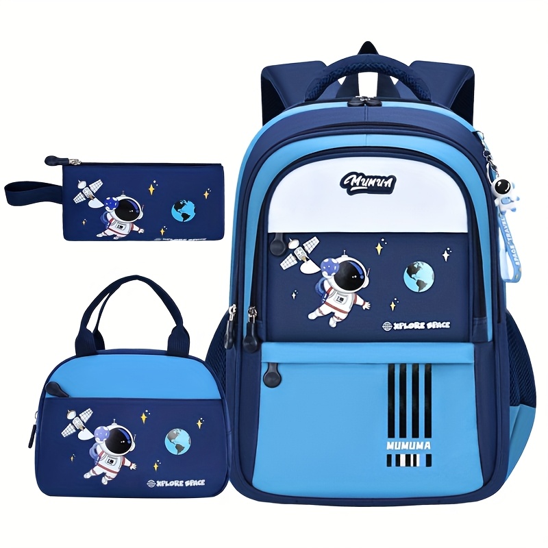 New Astronaut Cartoon Backpack - School Backpack Teen ulasan dan harga
