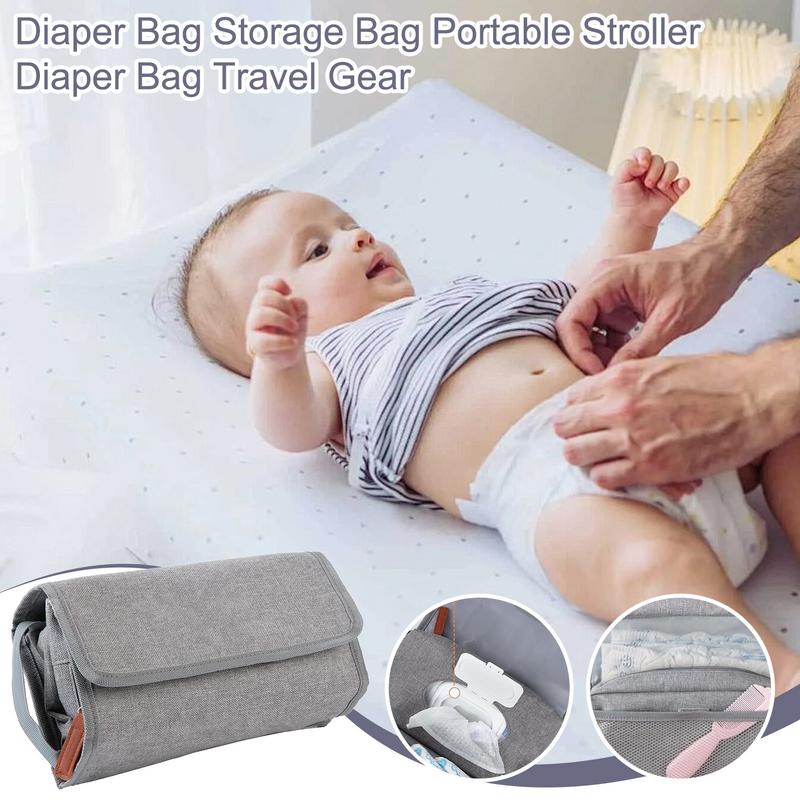 Small Diaper Pouch Foldable Po - Backpack Diaper Bag ulasan dan harga