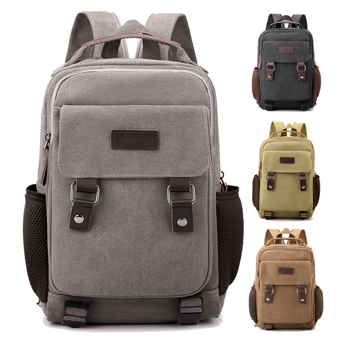 New Canvas Chest Bag Men Large - Canvas Backpack Casual ulasan dan harga