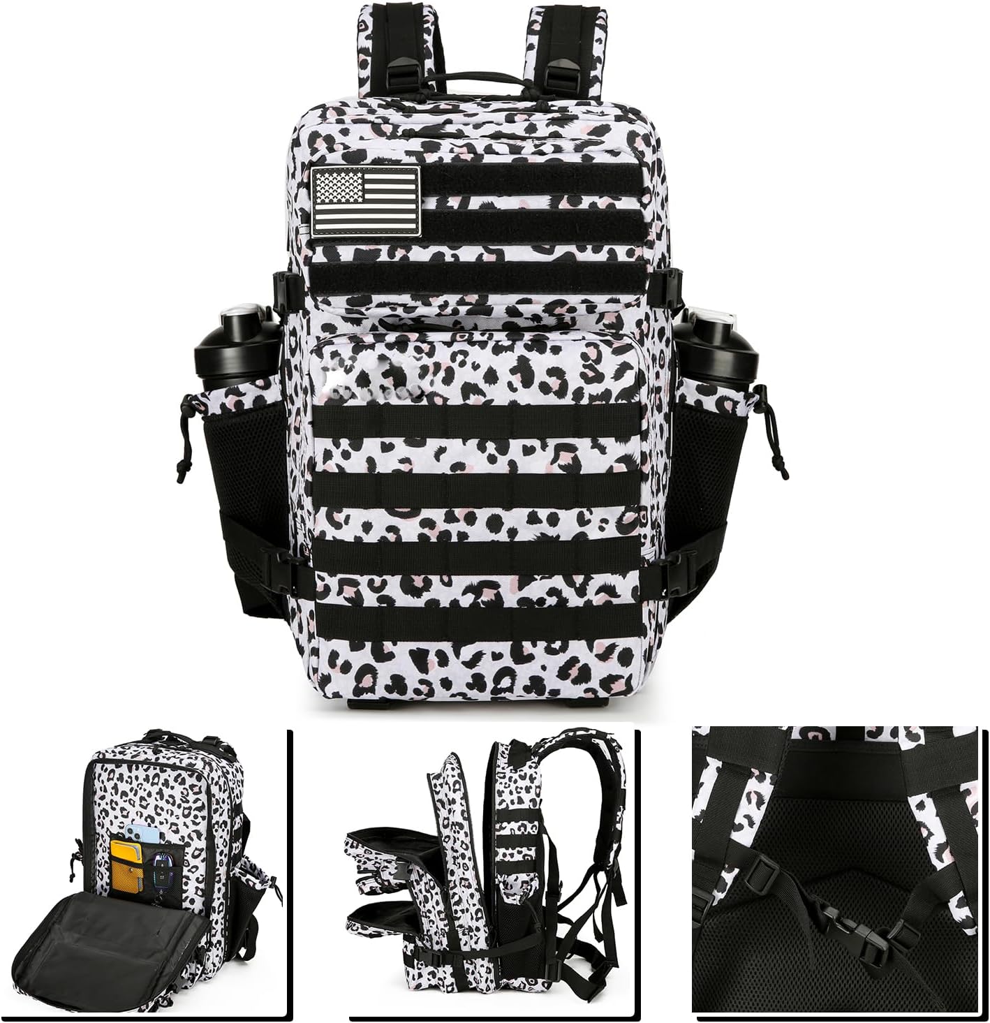 Large 45L 3P Tactical Backpack - Rucksack Military Style ulasan dan harga
