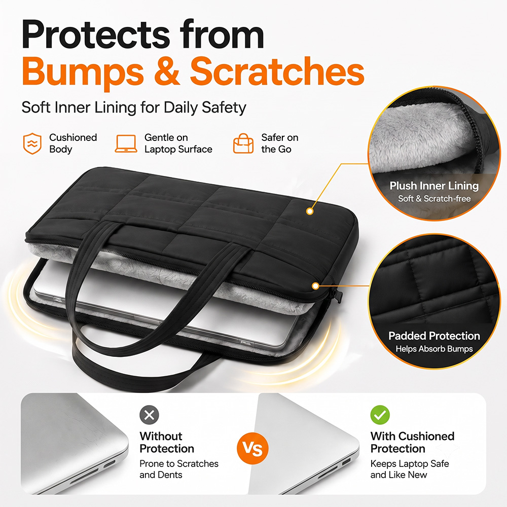 Multi-pockets Laptop Sleeve Fo - Laptop Backpack 15.6 ulasan dan harga