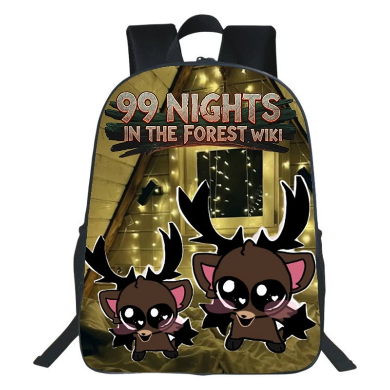 99 Nights In The Forest Game B - School Backpack Teen ulasan dan harga